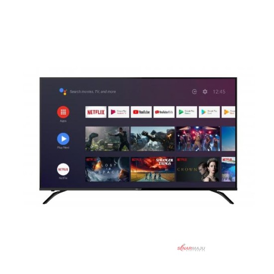 LED TV 60 Inch Sharp Android TV 4K UHD 4T-C60CK1X LED TV 60 Inch Sharp Android TV 4K UHD 4T-C60CK1X