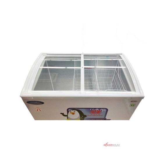 Sliding Glass Freezer Daimitsu 226 Liter DICS-238