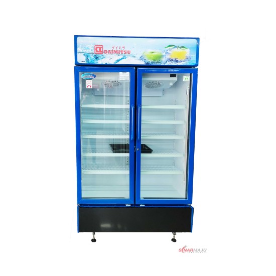 Showcase 2 Pintu Daimitsu 730 Liter Display Cooler DISC-8000