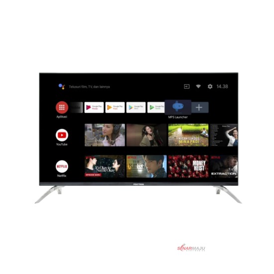 LED TV 40 Inch Polytron Android TV Full HD PLD-40AG9953 NT