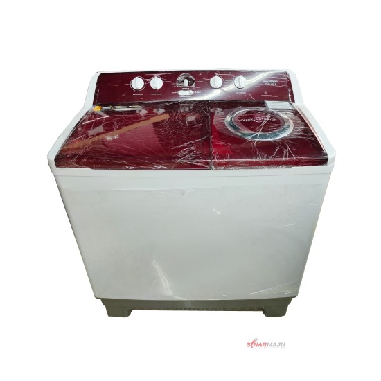 Mesin Cuci 2 Tabung Polytron 14 Kg Twin Tub PWM-1402X/R Mesin Cuci 2 Tabung Polytron 14 Kg Twin Tub PWM-1402X/R