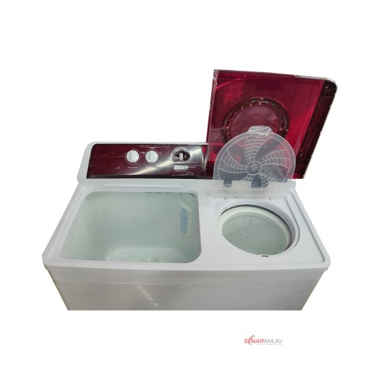 Mesin Cuci 2 Tabung Polytron 14 Kg Twin Tub PWM-1402X/R Mesin Cuci 2 Tabung Polytron 14 Kg Twin Tub PWM-1402X/R