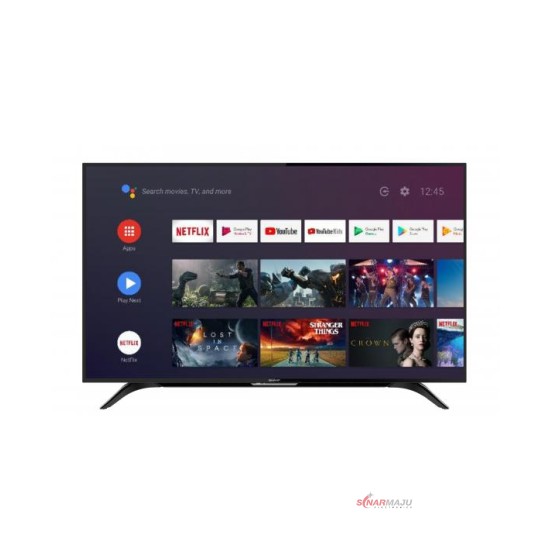 LED TV 50 Inch Sharp 4K UHD Android TV 4T-C50BK1 LED TV 50 Inch Sharp 4K UHD Android TV 4T-C50BK1