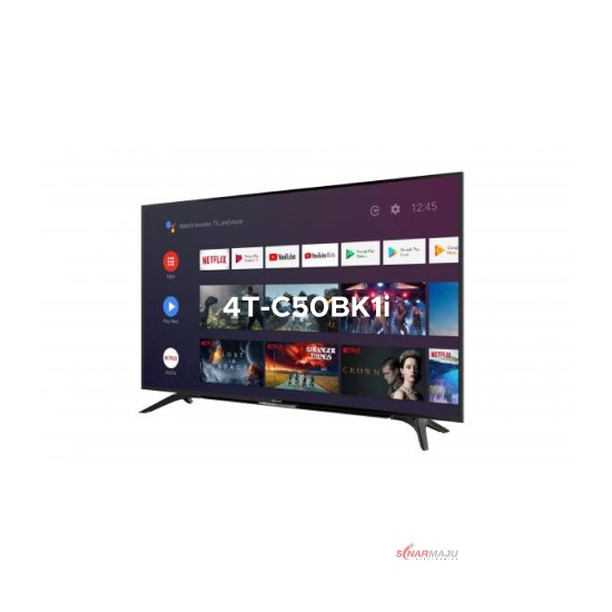 LED TV 50 Inch Sharp 4K UHD Android TV 4T-C50BK1 LED TV 50 Inch Sharp 4K UHD Android TV 4T-C50BK1