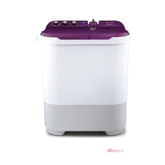 Mesin Cuci 2 Tabung Sharp 10 Kg Twin Tub ES-T1090PK/VK Mesin Cuci 2 Tabung Sharp 10 Kg Twin Tub ES-T1090PK/VK