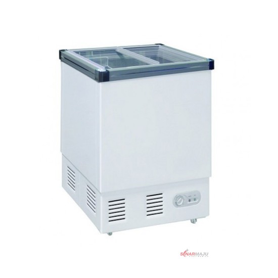 Chest Freezer Sliding Glass GEA 132 Liter SD-132P Chest Freezer Sliding Glass GEA 132 Liter SD-132P