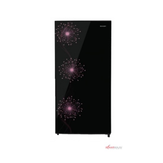 Kulkas 1 Pintu Sharp Refrigerator 166 Liter SJ-X187MG-DB/DP