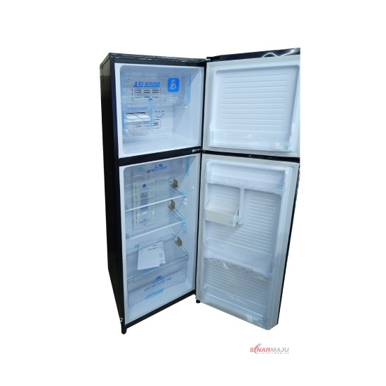 Kulkas 2 Pintu Aqua 220 Liter AQR-D275WBK Kulkas 2 Pintu Aqua 220 Liter AQR-D275WBK