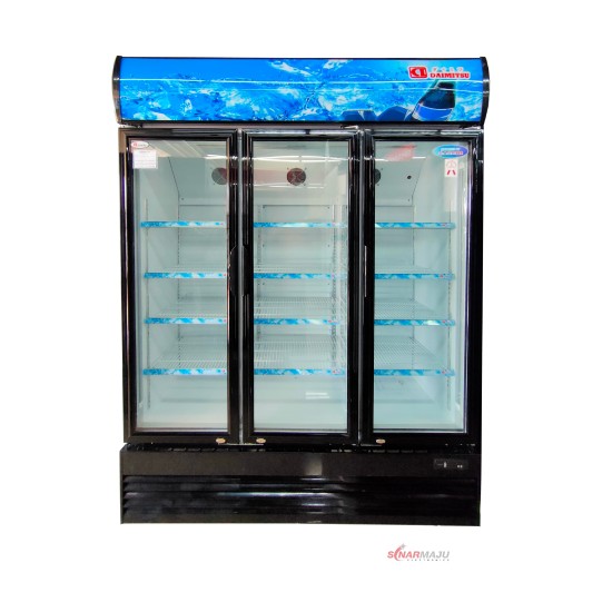 Showcase Daimitsu 3 Pintu 1080 Liter Display Cooler DISC-1080 Showcase Daimitsu 3 Pintu 1080 Liter Display Cooler DISC-1080