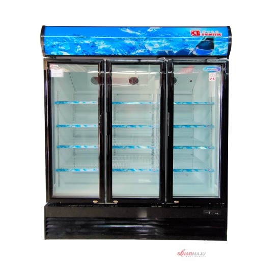 Showcase Daimitsu 3 Pintu 1380 Liter Display Cooler DISC-1380