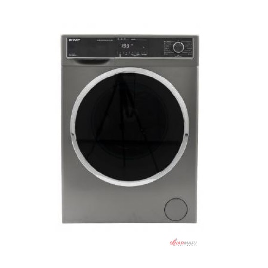 Mesin Cuci 1 Tabung Sharp 9 Kg Front Loading ES-FL1280BTX Mesin Cuci 1 Tabung Sharp 9 Kg Front Loading ES-FL1280BTX