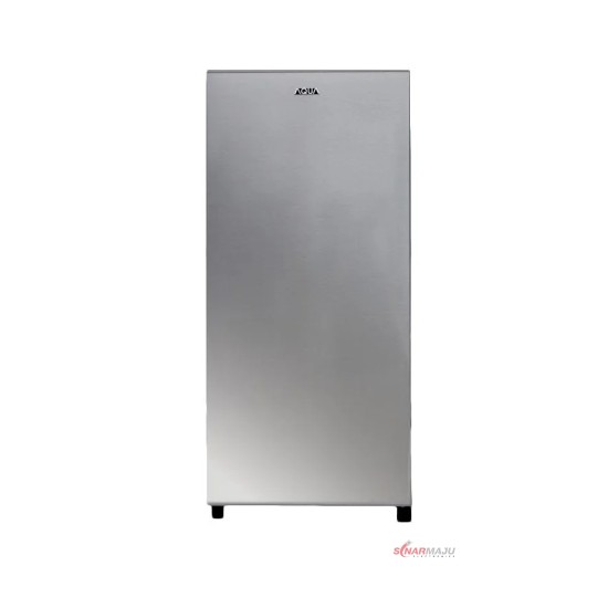 Kulkas 1 Pintu Aqua Refrigerator 153 Liter AQR-D191DS/LS