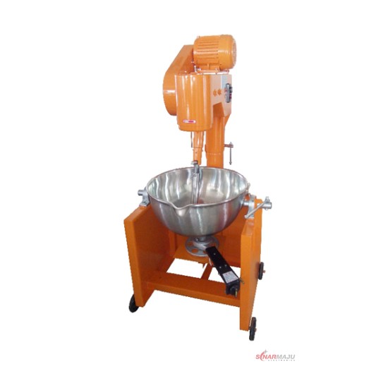 Tilting Cooking Mixer GETRA Kompor Masak Dengan Pengaduk 80 Liter CMS-80SL