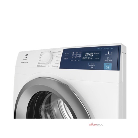 Dryer 8.5 Kg Electrolux Pengering Pakaian EDV-854J3WB