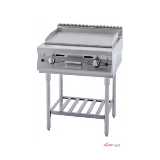 Kompor Gas Pemanggang Getra RPD-4B Gas Open Griddle dan Broiler With Stand