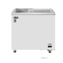Sliding Curve Glass Freezer RSA 213 Liter SD-213