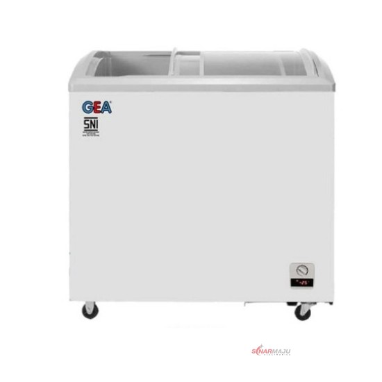Sliding Curve Glass Freezer RSA 213 Liter SD-213 Sliding Curve Glass Freezer RSA 213 Liter SD-213