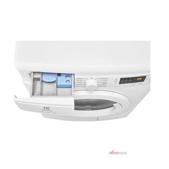 Mesin Cuci 1 Tabung Washer & Dryer Electrolux 8 Kg Front Loading EWW-8025DGWA Mesin Cuci 1 Tabung Washer & Dryer Electrolux 8 Kg Front Loading EWW-8025DGWA
