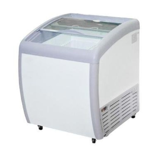 Sliding Curve Glass Freezer GEA 160 Liter SD-160BY Sliding Curve Glass Freezer GEA 160 Liter SD-160BY