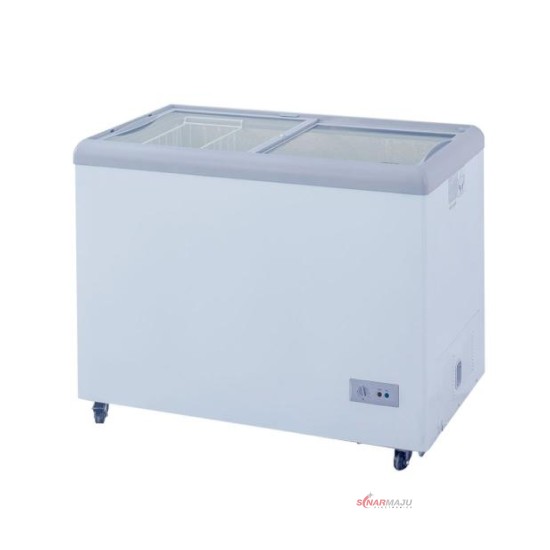 Chest Freezer Sliding Glass GEA 256 Liter SD-256 Chest Freezer Sliding Glass GEA 256 Liter SD-256