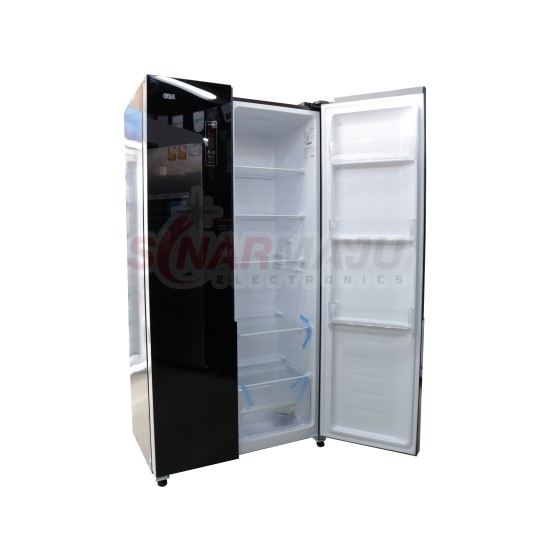 Kulkas Side By Side GEA 472 Liter G2D-472 Black Kulkas Side By Side GEA 472 Liter G2D-472 Black