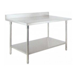 Working Table Getra With Backsplash WK-100BS