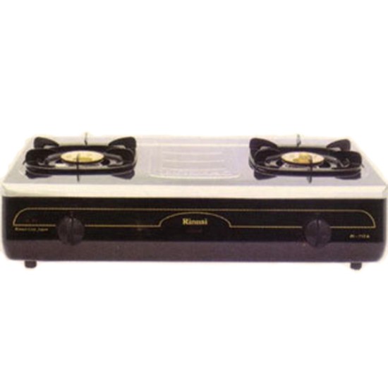 Kompor Gas 2 Tungku Rinnai RI-712BGX Kompor Gas 2 Tungku Rinnai RI-712BGX