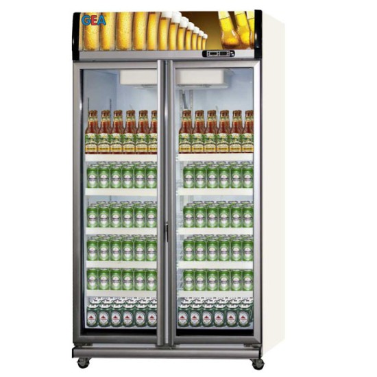 Showcase 2 Pintu GEA 1050 Liter Beer Cooler EXPO-1050BC Showcase 2 Pintu GEA 1050 Liter Beer Cooler EXPO-1050BC