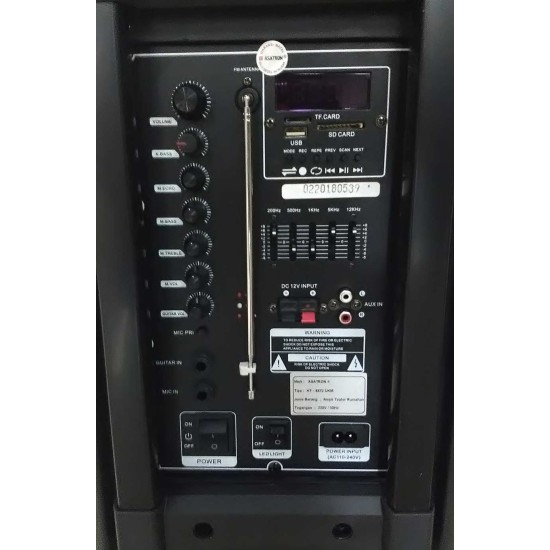 Portable Amplifier Wireless Asatron HT-8872UKM