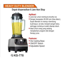 Blender Heavy Duty Getra 2 Liter KS-778 Blender Heavy Duty Getra 2 Liter KS-778