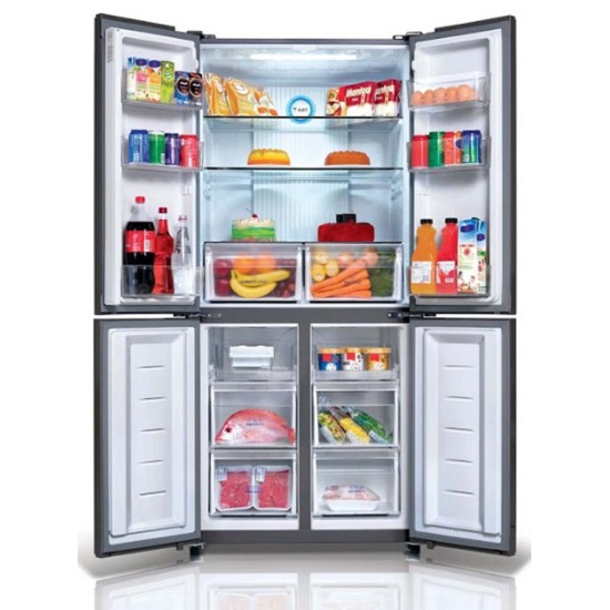 Kulkas Side By Side Aqua Refrigerator 456 Liter AQR-IG525AM
