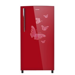 Kulkas 1 Pintu Sanken 180 Liter SK-G186AH-BK/MR