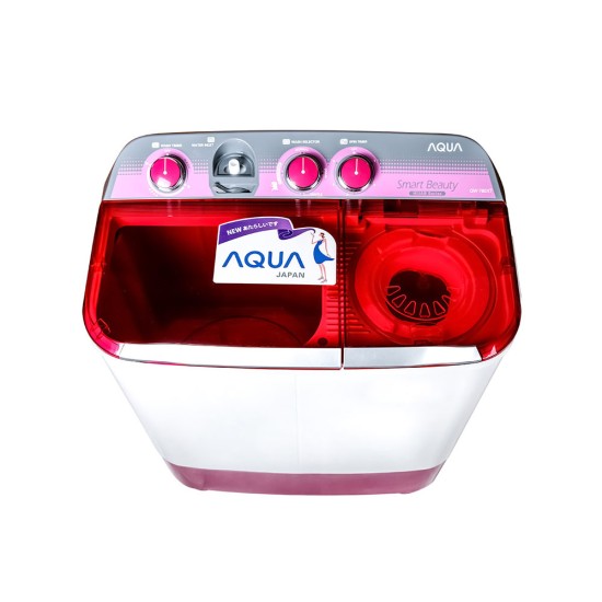 Mesin Cuci 2 Tabung Aqua 9 Kg Twin Tub QW-980XT