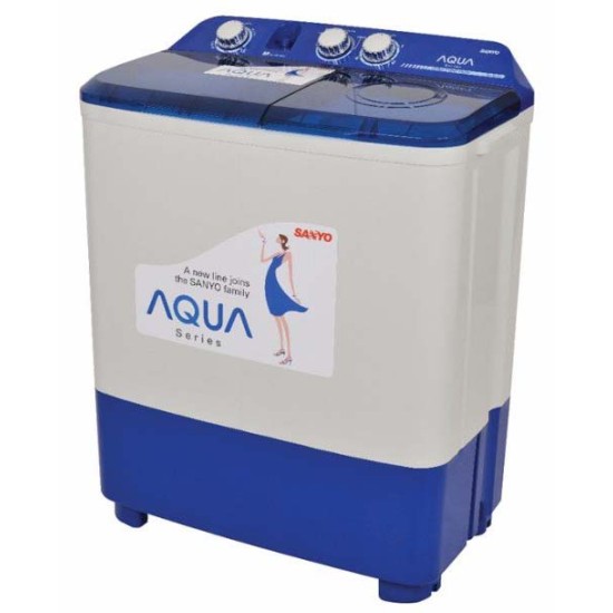 Mesin Cuci 2 Tabung Aqua 8 kg Twin Tub QW-880XT Mesin Cuci 2 Tabung Aqua 8 kg Twin Tub QW-880XT