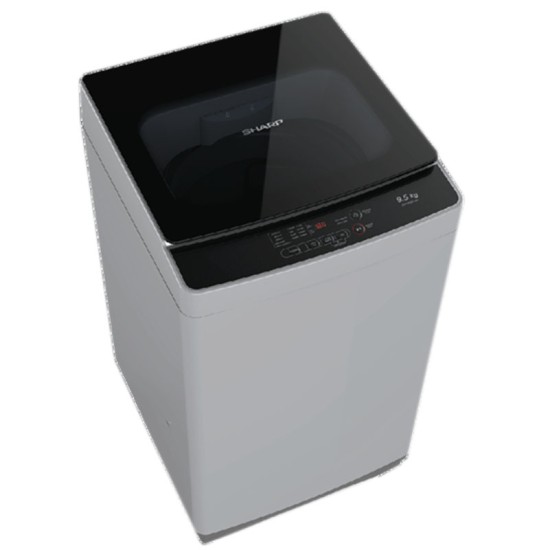 Mesin Cuci 1 Tabung Sharp 7.5 Kg Top Loading ES-H758T-GY Mesin Cuci 1 Tabung Sharp 7.5 Kg Top Loading ES-H758T-GY