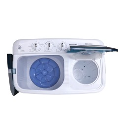 Mesin Cuci 2 Tabung Toshiba 12 Kg Twin Tub VH-H120WN Mesin Cuci 2 Tabung Toshiba 12 Kg Twin Tub VH-H120WN