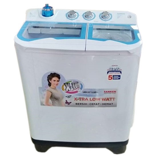 Mesin Cuci 2 Tabung Sanken 9 Kg Twin Tub TW-1133BU