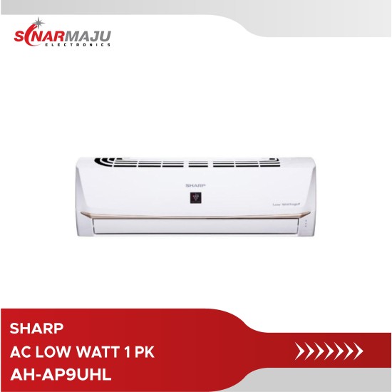 AC Low Watt Sharp Plasmacluster 1 PK AH-AP9UHL (Unit Only)