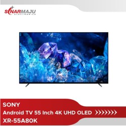 LED TV 55 Inch SONY 4K UHD Android TV XR-55A80K