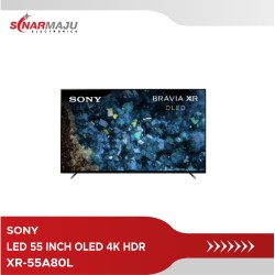LED TV 55 Inch BRAVIA SONY 4K OLED 4K HDR Google TV XR-55A80L