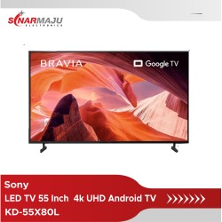 LED TV 55 INCH SONY 4K UHD Android TV KD-55X80L